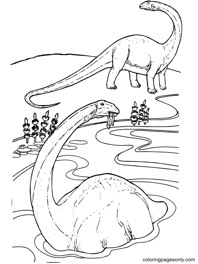 Jurassic World Apatosaurus from Jurassic World