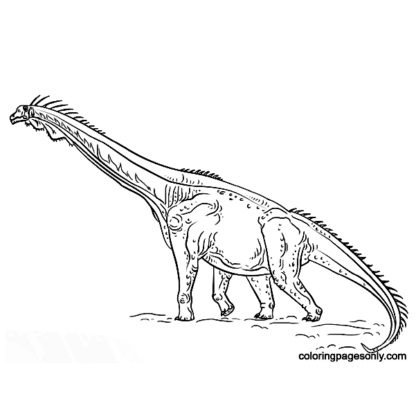 Jurassic World Brachiosaurus Coloring Pages