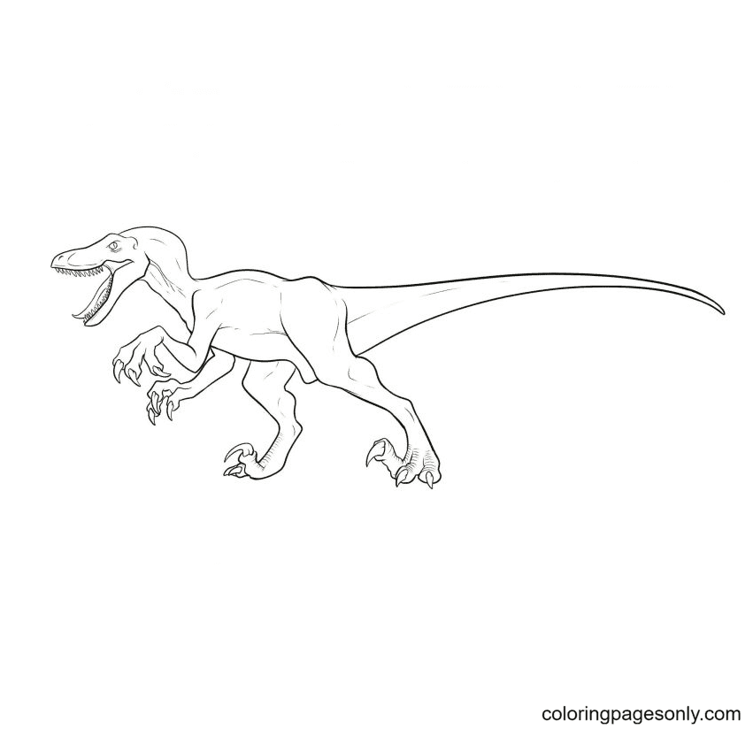 Jurassic World Dino Coloring Pages