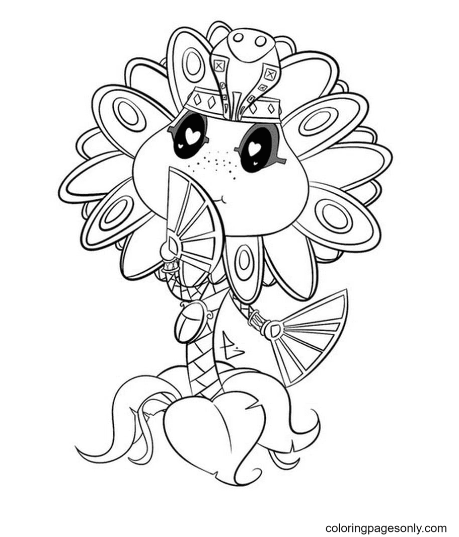 Lord of all plants Coloring Page