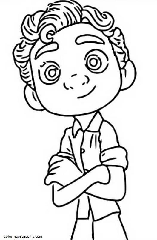 121 Free Printable Luca Coloring Pages