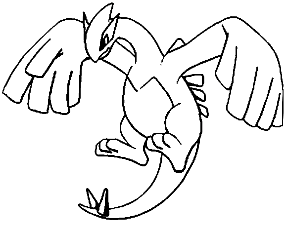 Como desenhar pokemons e mangás e baixe animes e desenhos: Como desenhar  pokemons - Como desenhar o Lugia - Como desenhar pokemons lendarios