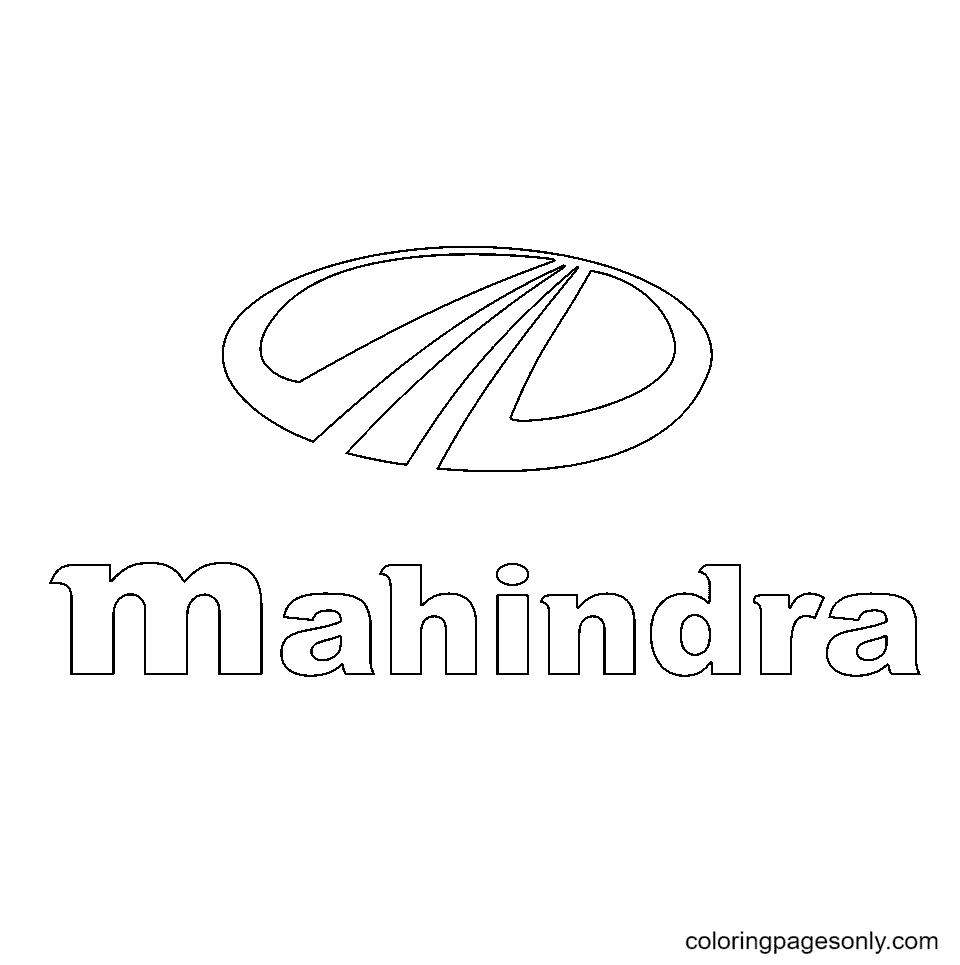 Logotipo de Mahindra del logotipo del automóvil