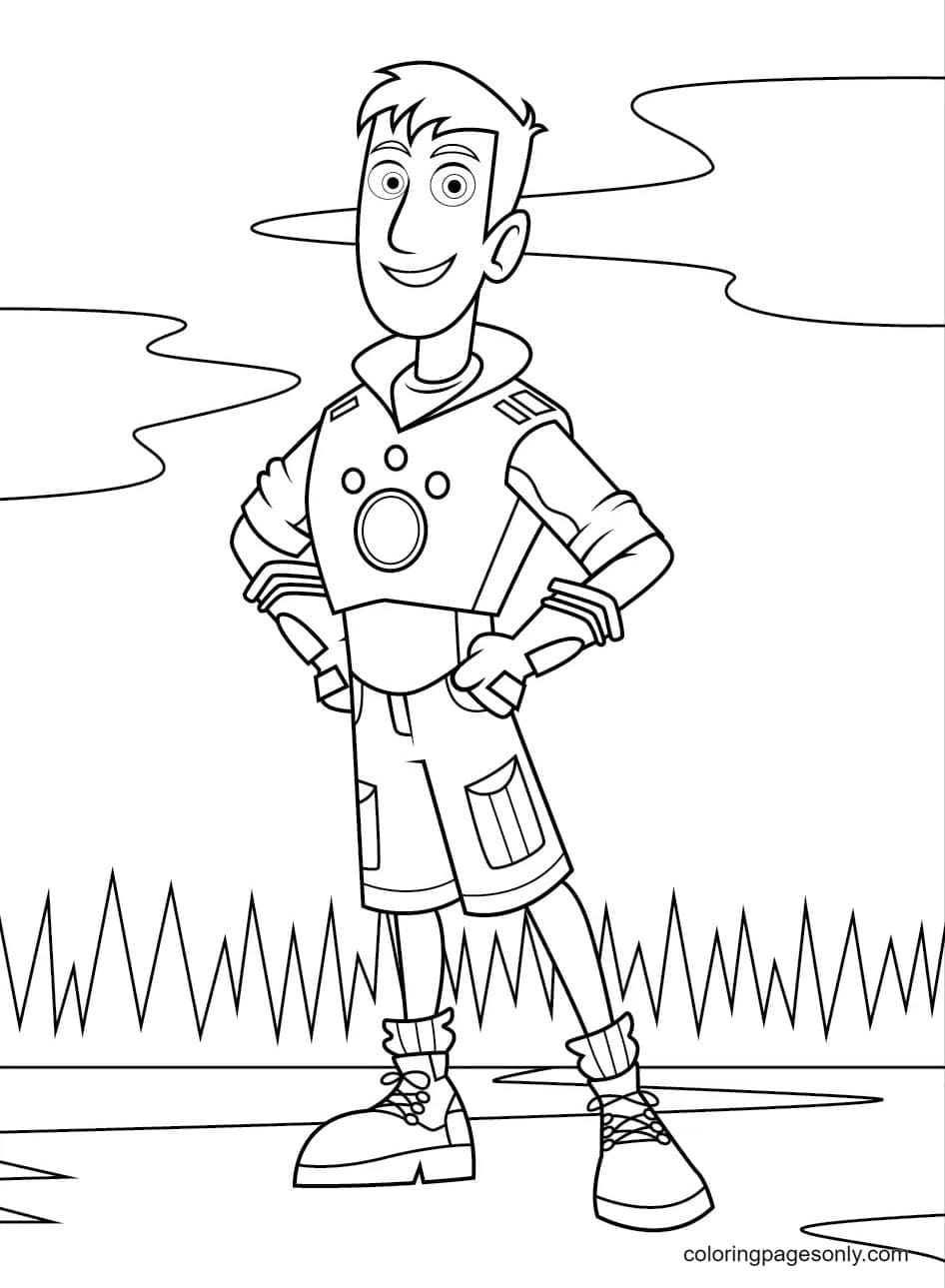 Martin Coloring Page