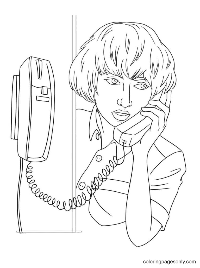 Stranger Things Coloring Pages Mike Coloring Pages