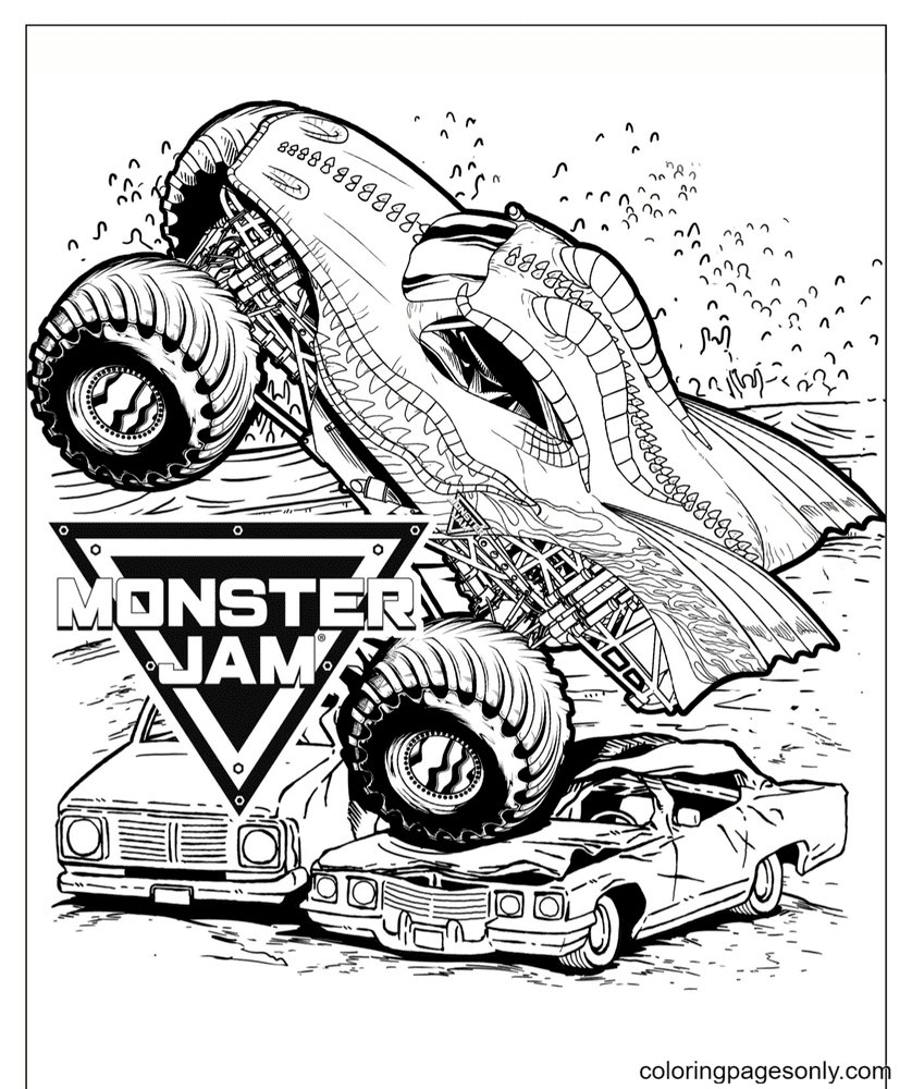 Monster Truck Speed Coloring Pages Monster Truck Coloring Pages Coloring Pages For Kids And 