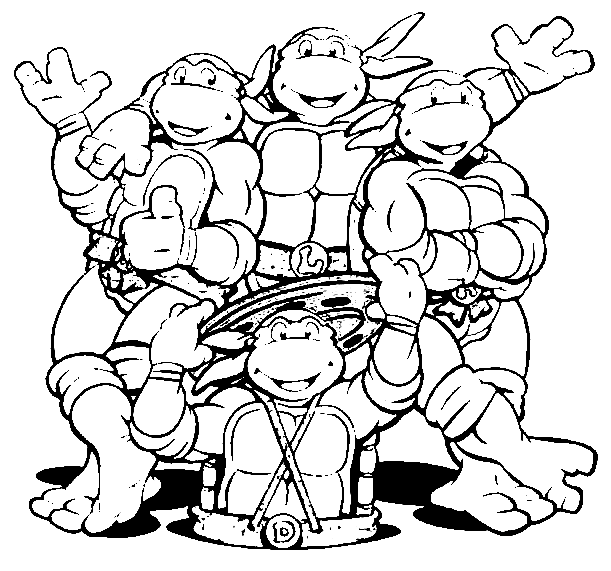 free printable ninja turtle 1 coloring pages ninja coloring pages coloring pages for kids and adults