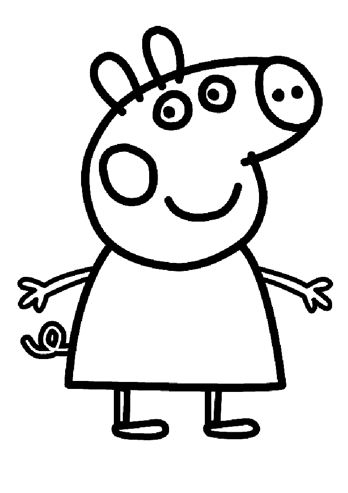 Свинка Пеппа Лист из мультфильма «Свинка Пеппа»