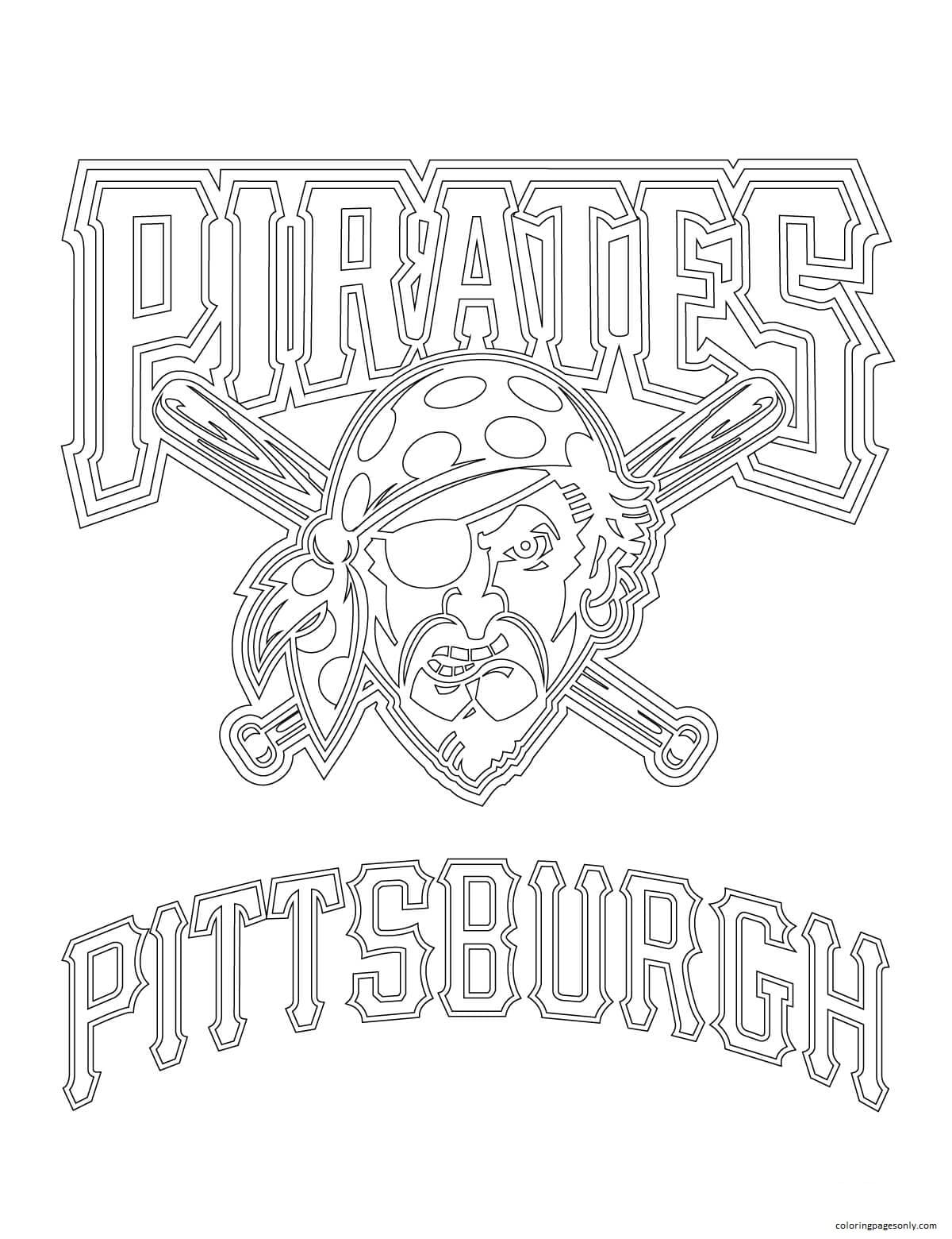 Логотип «Питтсбург Пайрэтс» из бейсбола