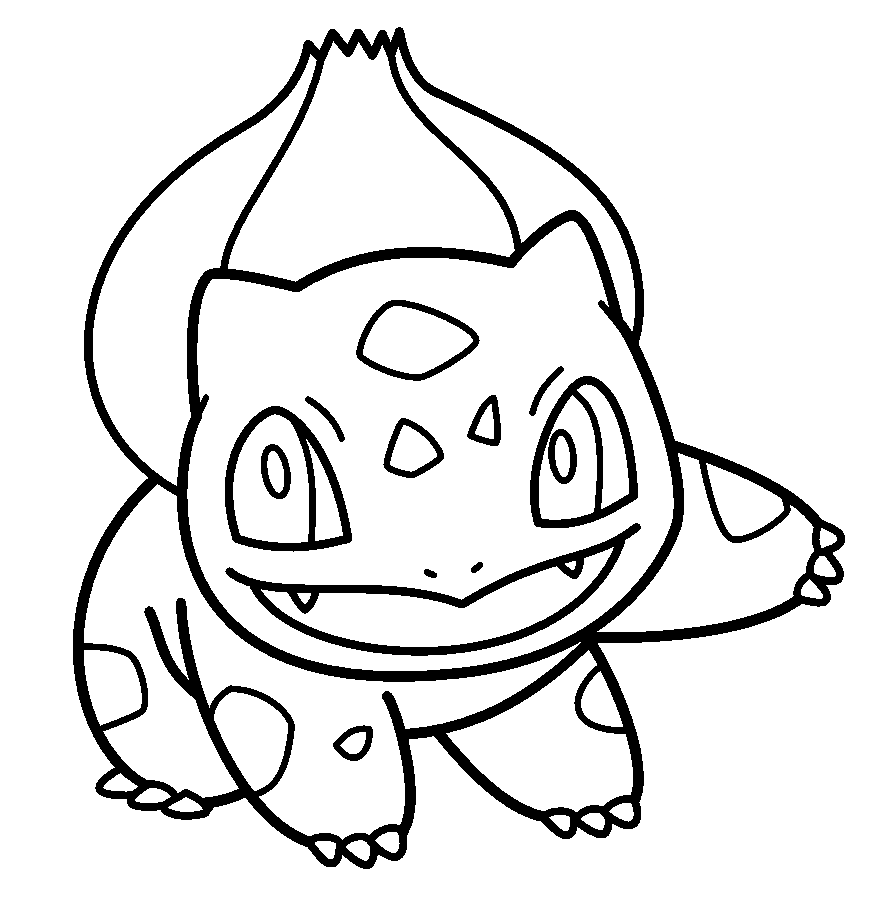 Desenho de Pokémon bomba Sauro 