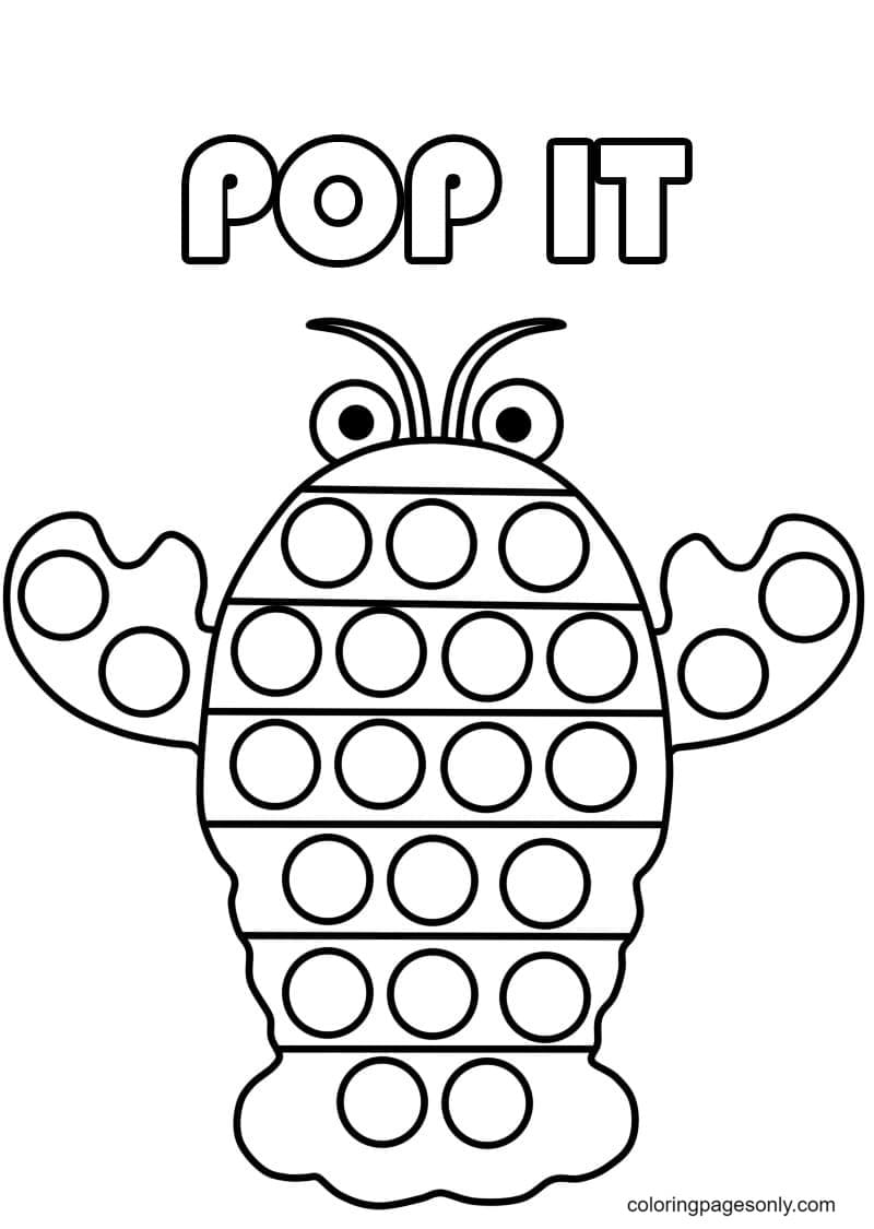 Pop It Coloring Pages - Coloring Pages For Kids And Adults