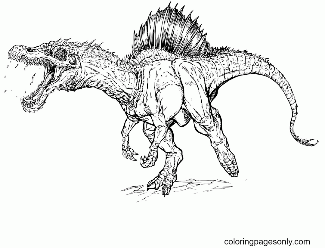 Jurassic World Dominion Color Pages