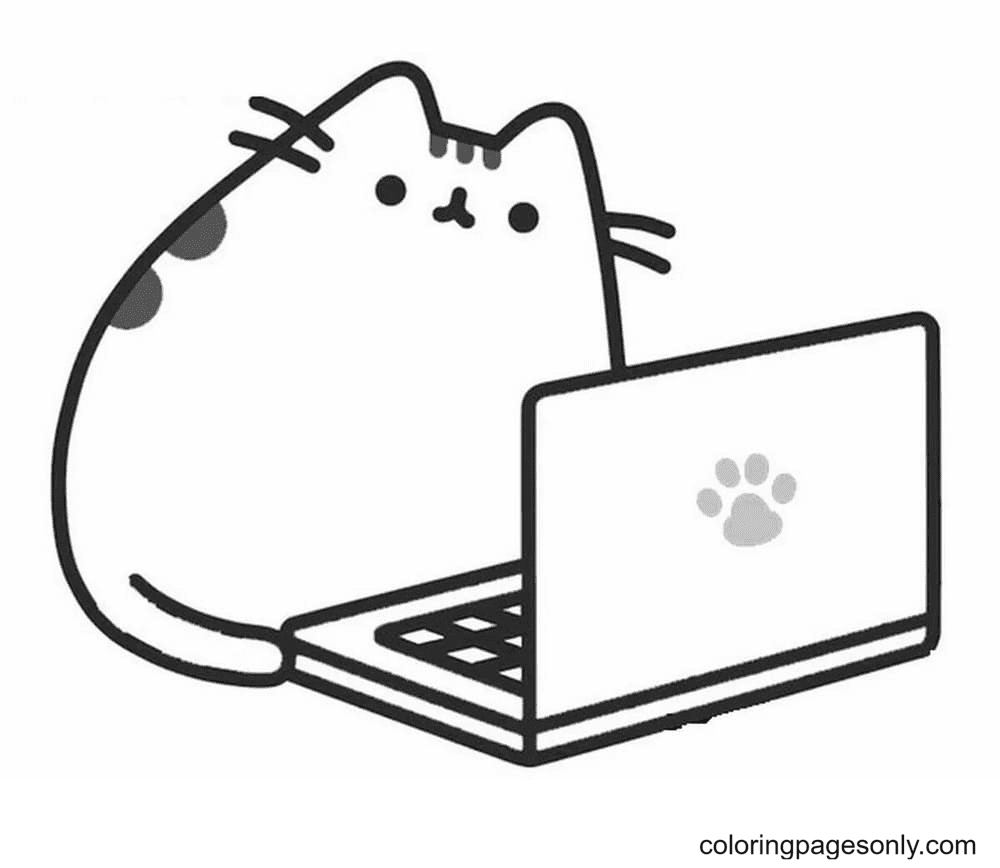 pusheen coloring | Tumblr Coloring Pages - Pusheen Coloring Pages