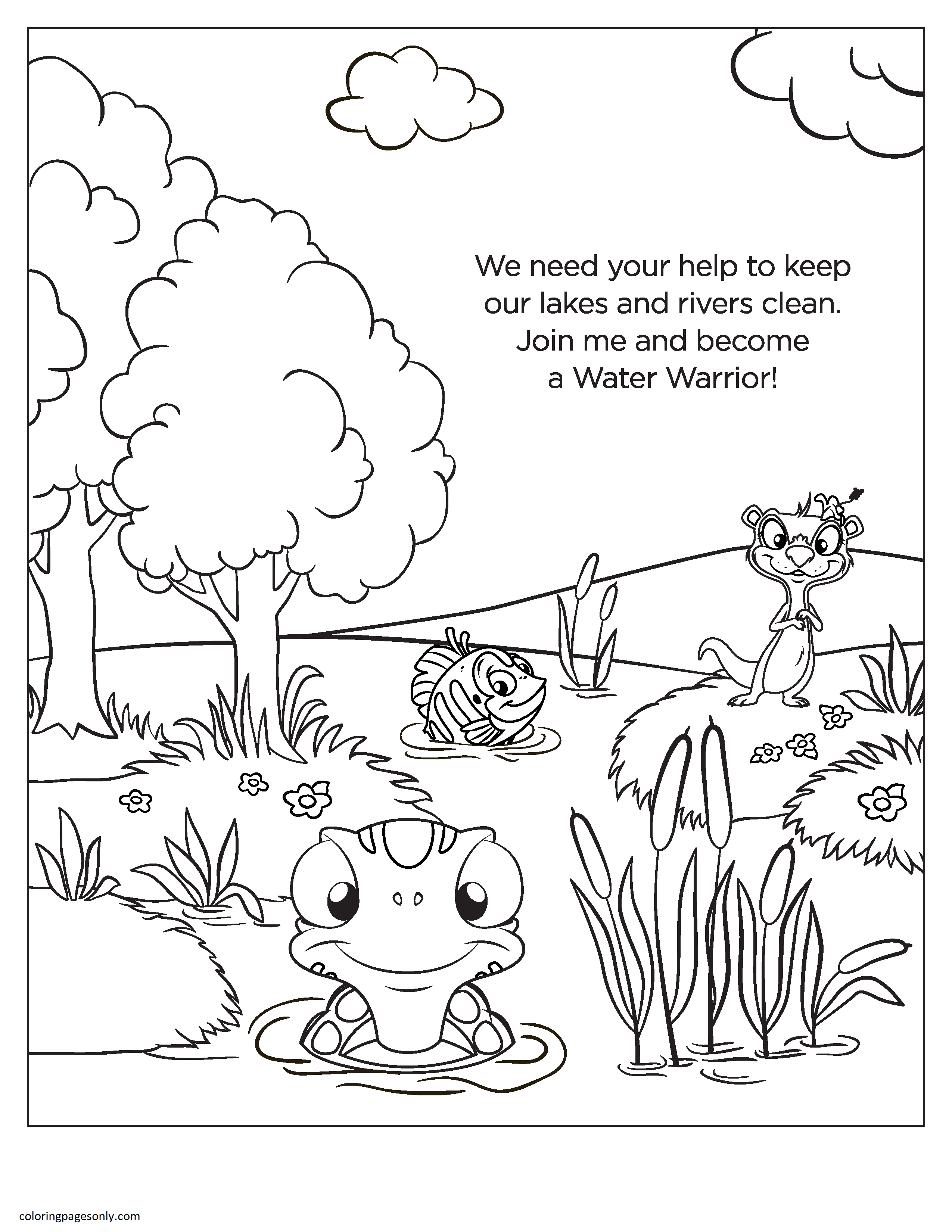 Nile River Coloring Pages
