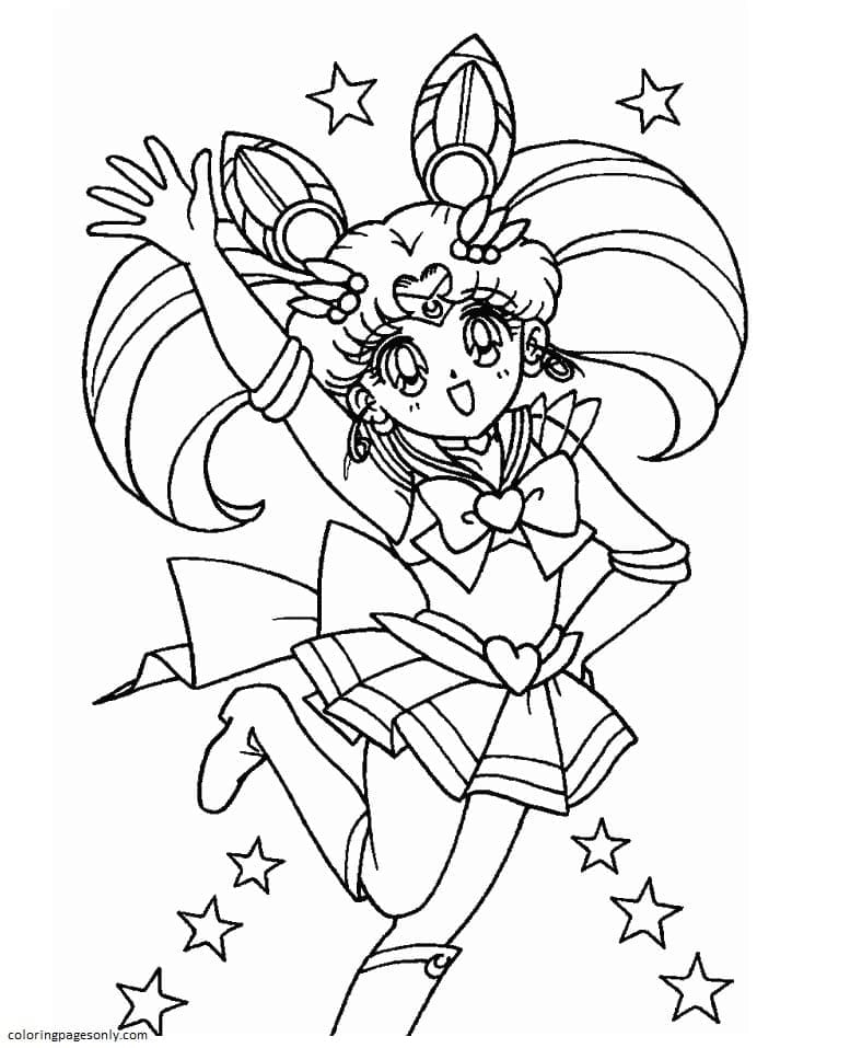 Sailor Mini Lune de Sailor Moon