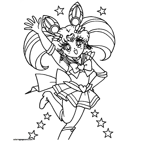 Sailor Moon 7 Coloring Pages - Sailor Moon Coloring Pages - Coloring ...