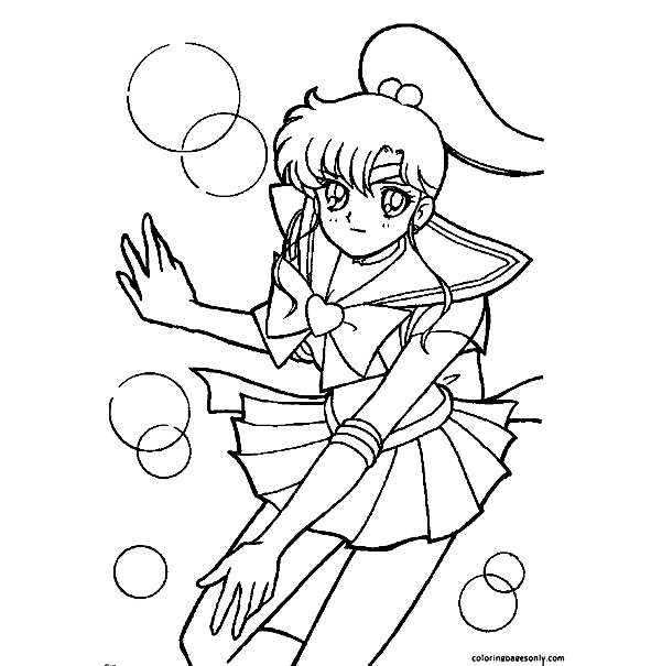 Sailor Moon 6 Coloring Pages