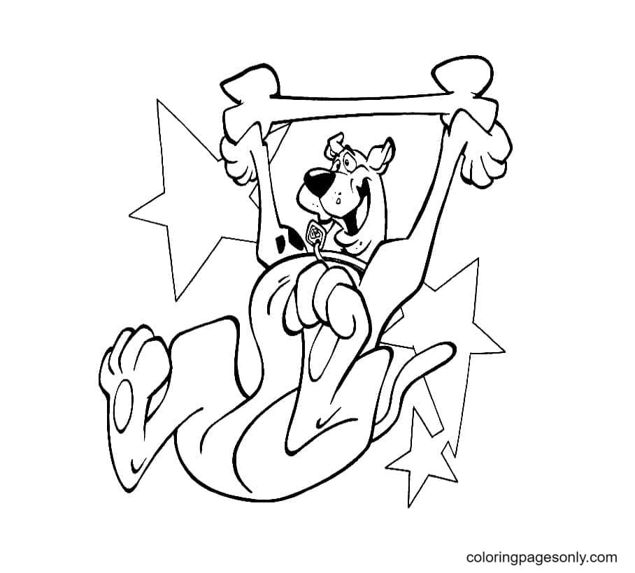 Scooby Doo Funny Coloring Pages