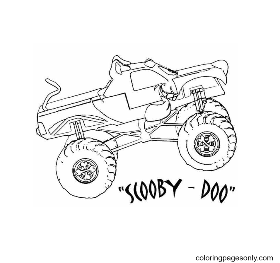 Monster Mutt Coloring Pages