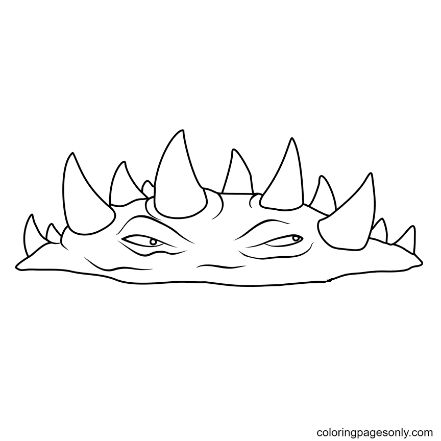 Spikeweed Coloring Pages