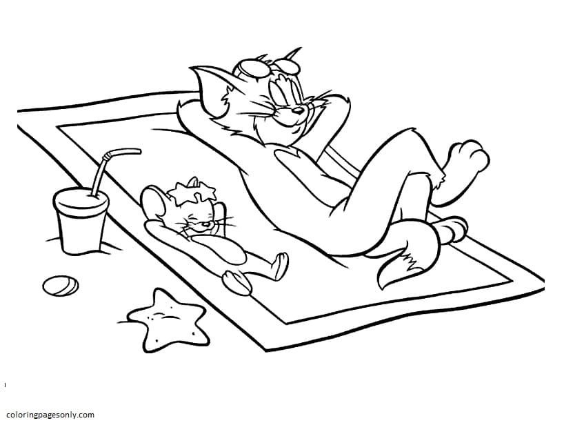Vacances d'été de Tom et Jerry