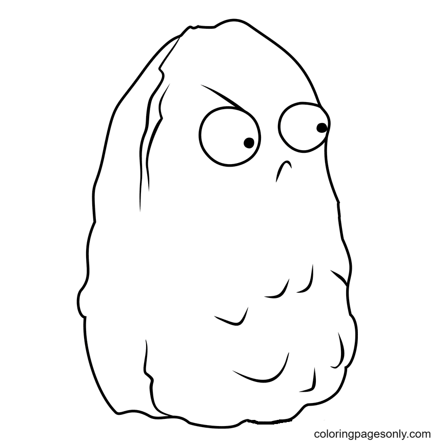 Tall-nut Coloring Page