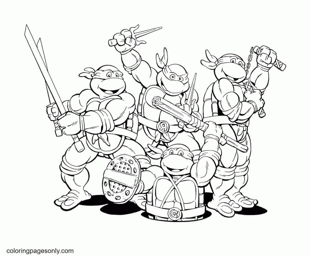 Ninja Coloring Pages   Coloring Pages For Kids And Adults