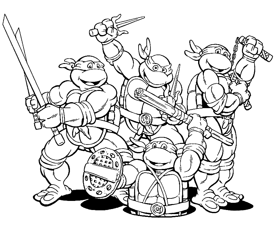 teenage mutant ninja turtles coloring pages ninja coloring pages coloring pages for kids and adults
