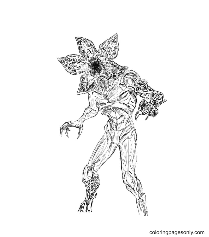 Demogorgon Printable
