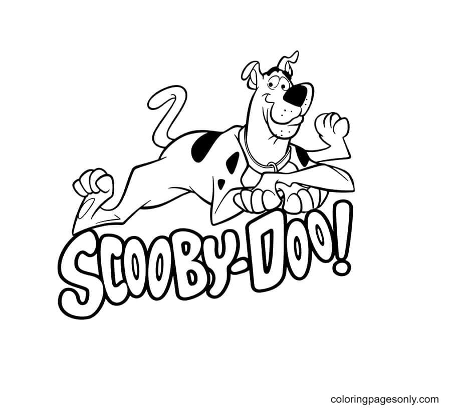 Der Hund Scooby-Doo von Scooby-Doo