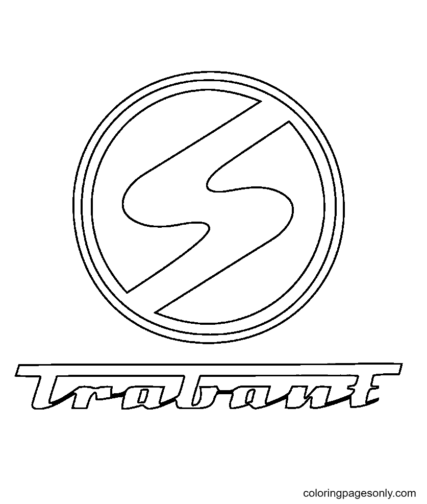 Логотип Trabant из логотипа автомобиля