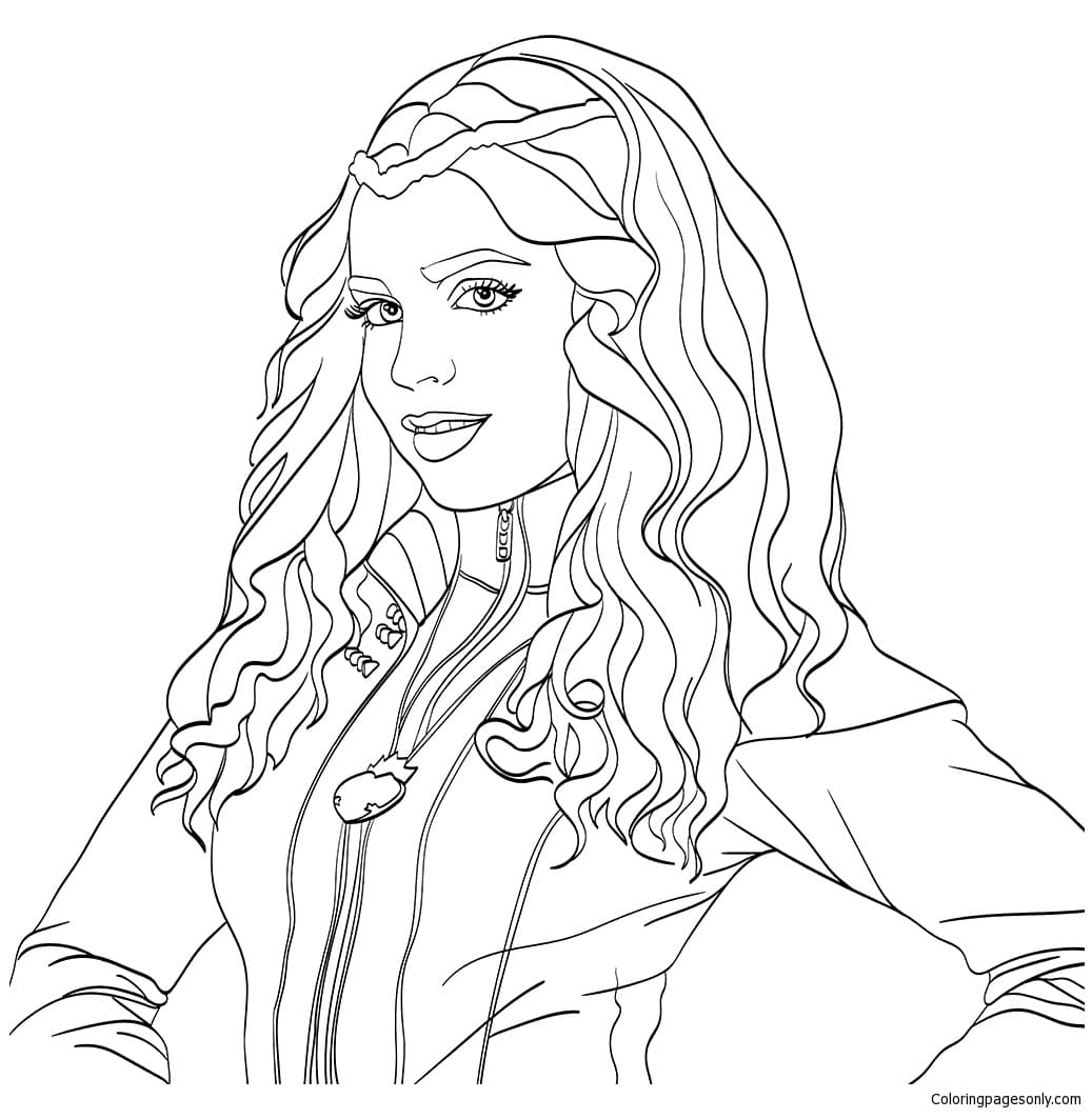 descendants coloring pages coloring pages for kids and adults