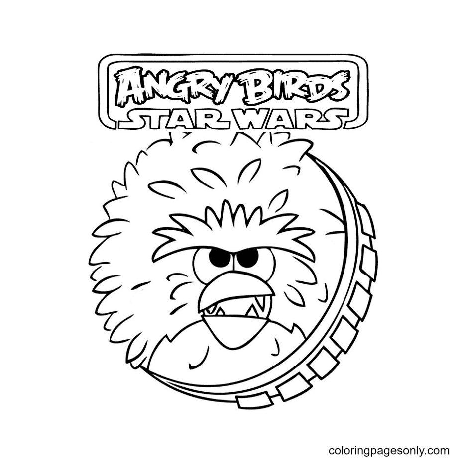 Angry Birds Чубакка из Angry Birds