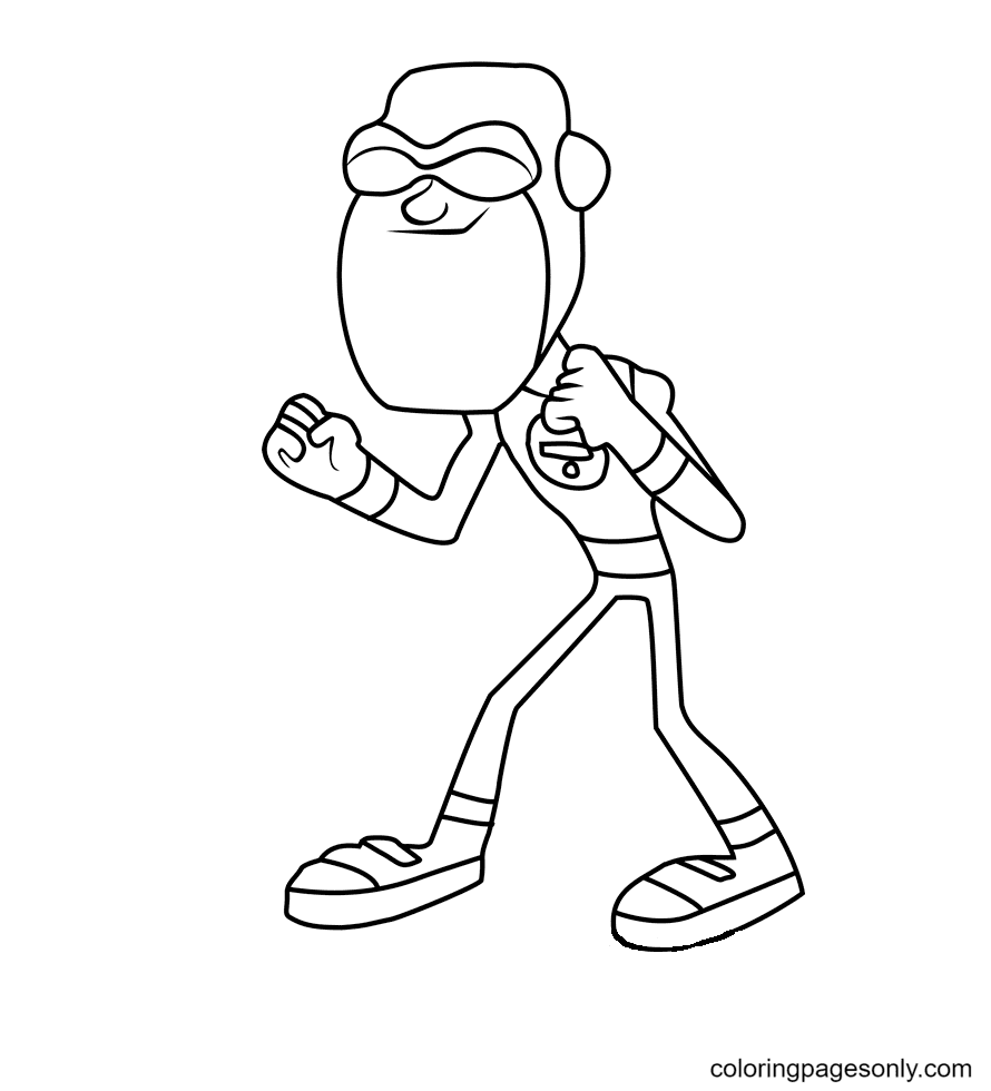 Billy Numerous Coloring Page