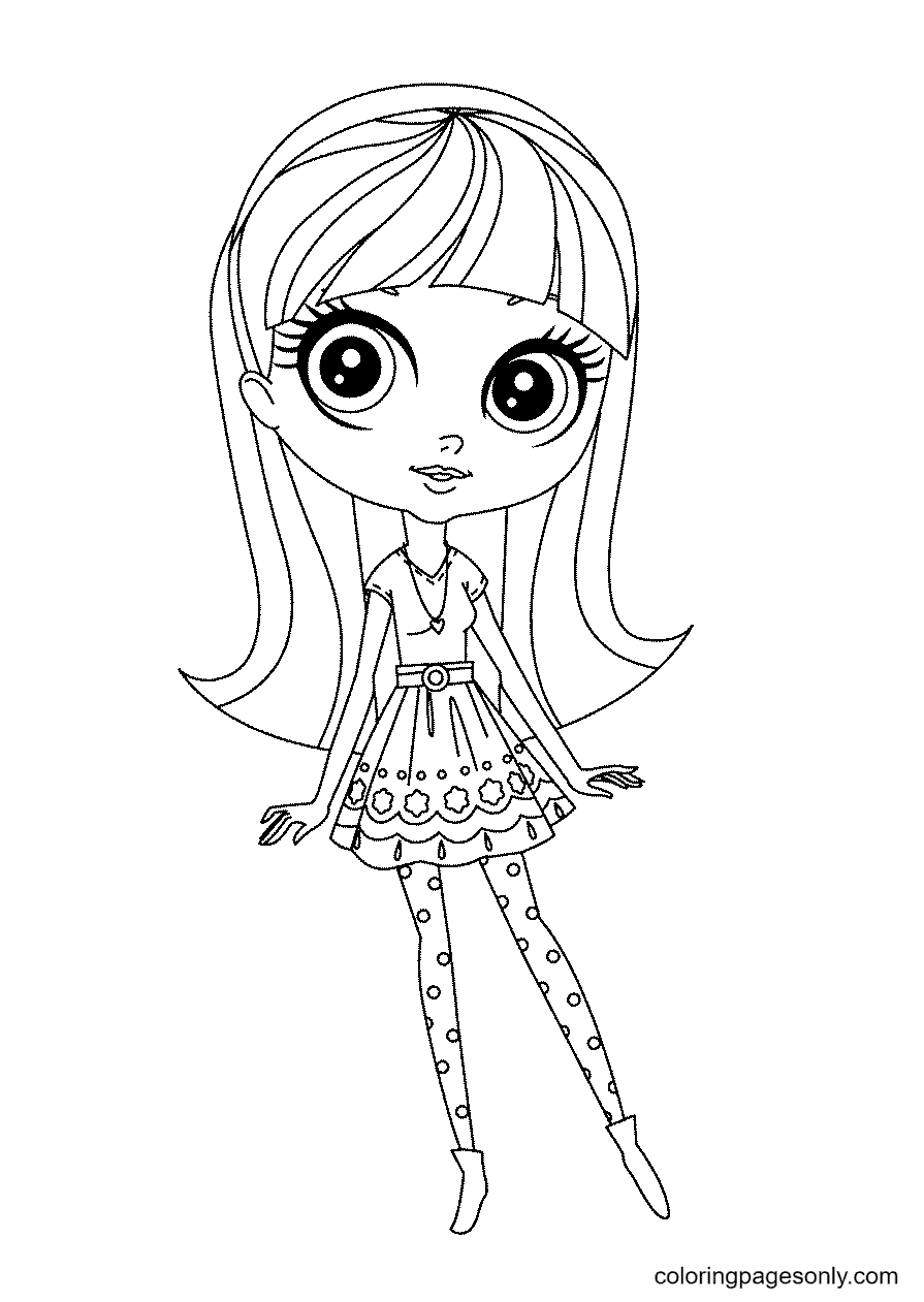 Blythe Baxter Coloring Pages