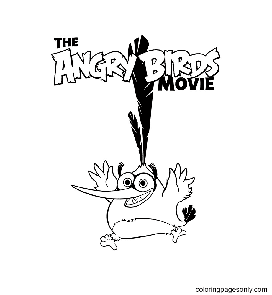Blasen aus dem Film „Angry Birds“.