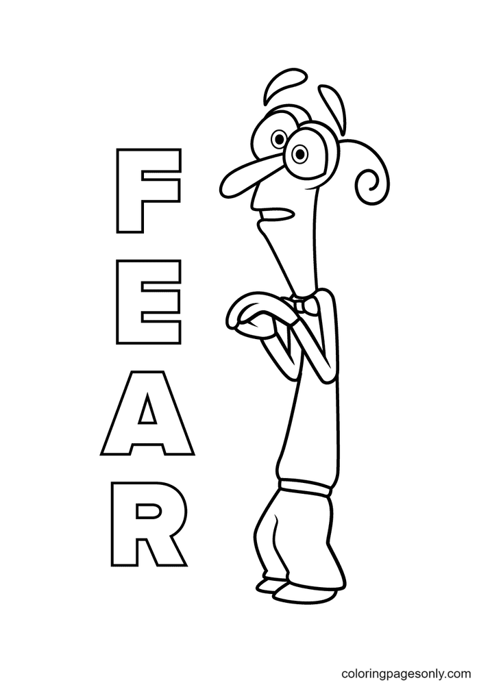 Character Fear from Inside Out