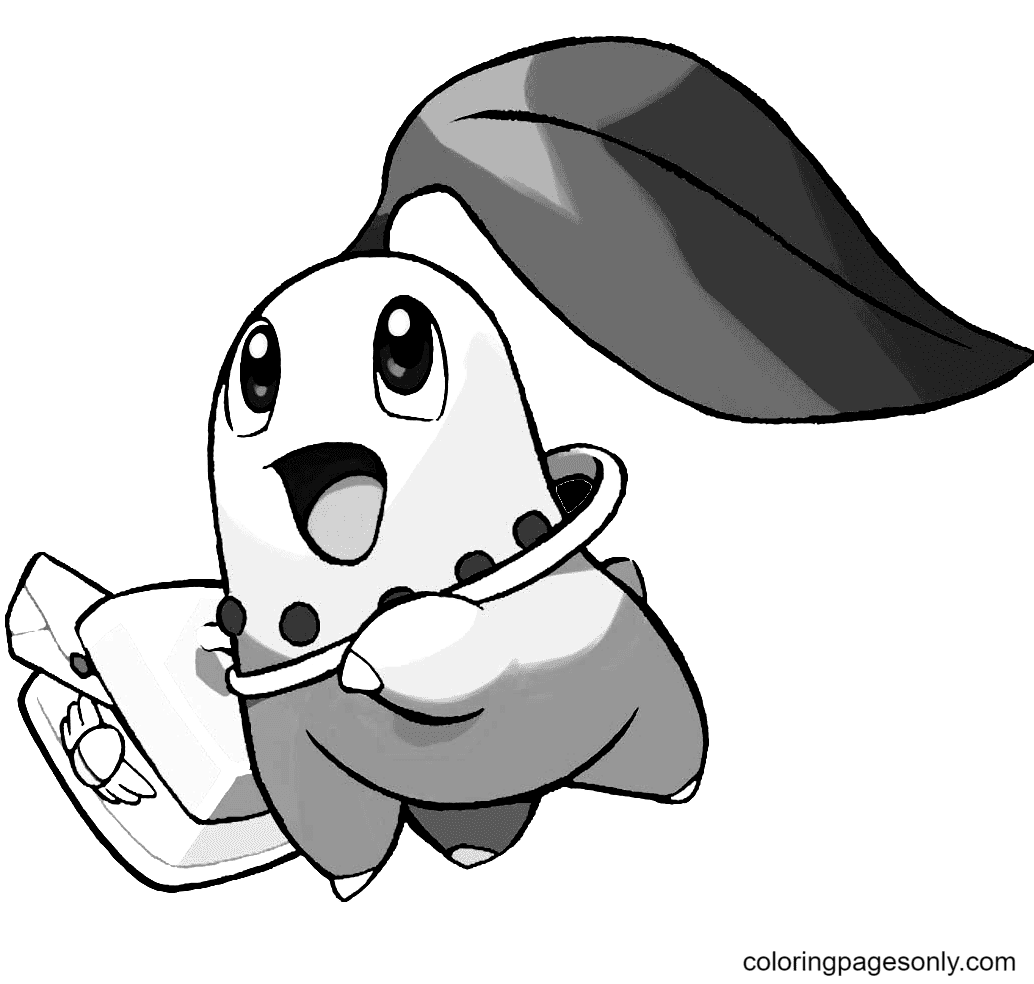 Chikorita Pokemon gratuit à partir de personnages Pokémon