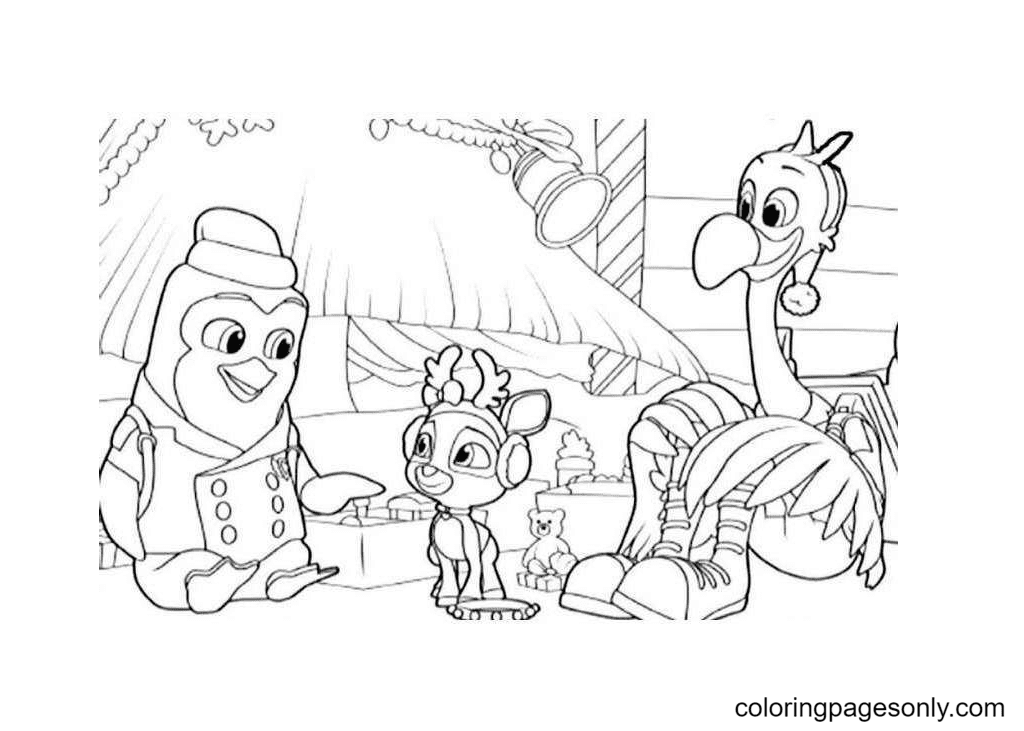 Christmas TOTS Coloring Page