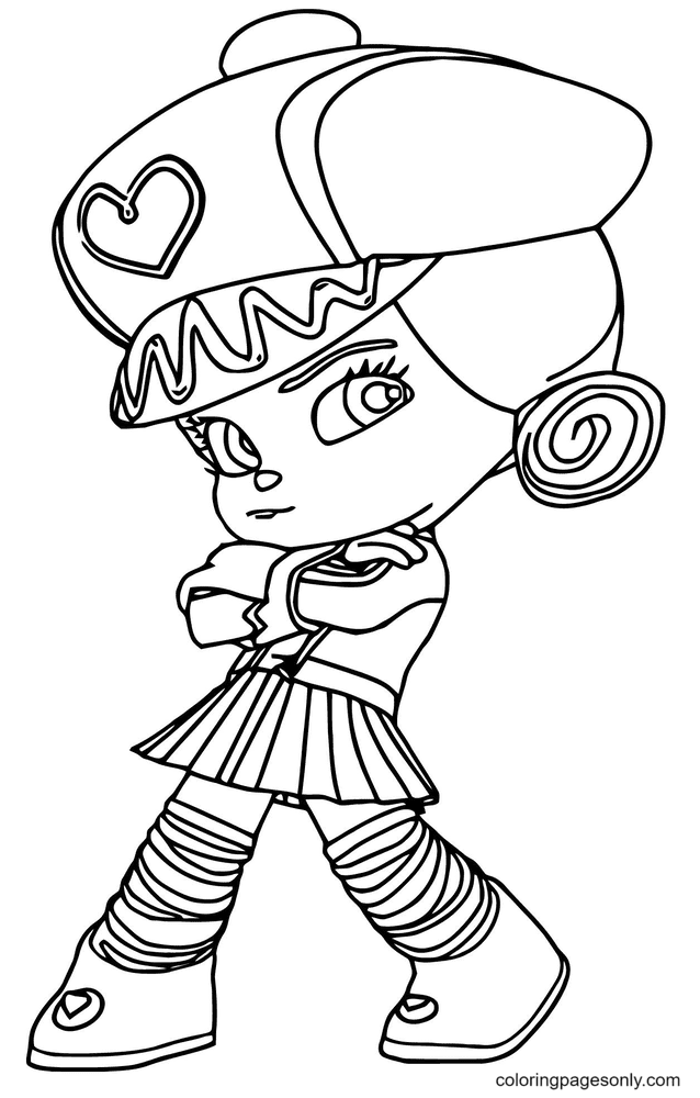 Crumbelina Dicaramello Coloring Pages