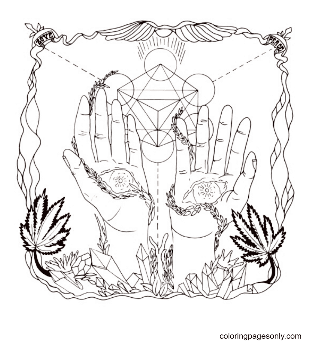 Crystal Printable Coloring Pages Crystal Coloring Pages Kleurplaten 