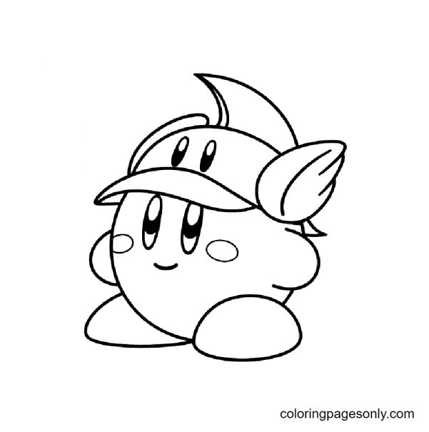 Cutter Kirby Coloring Pages