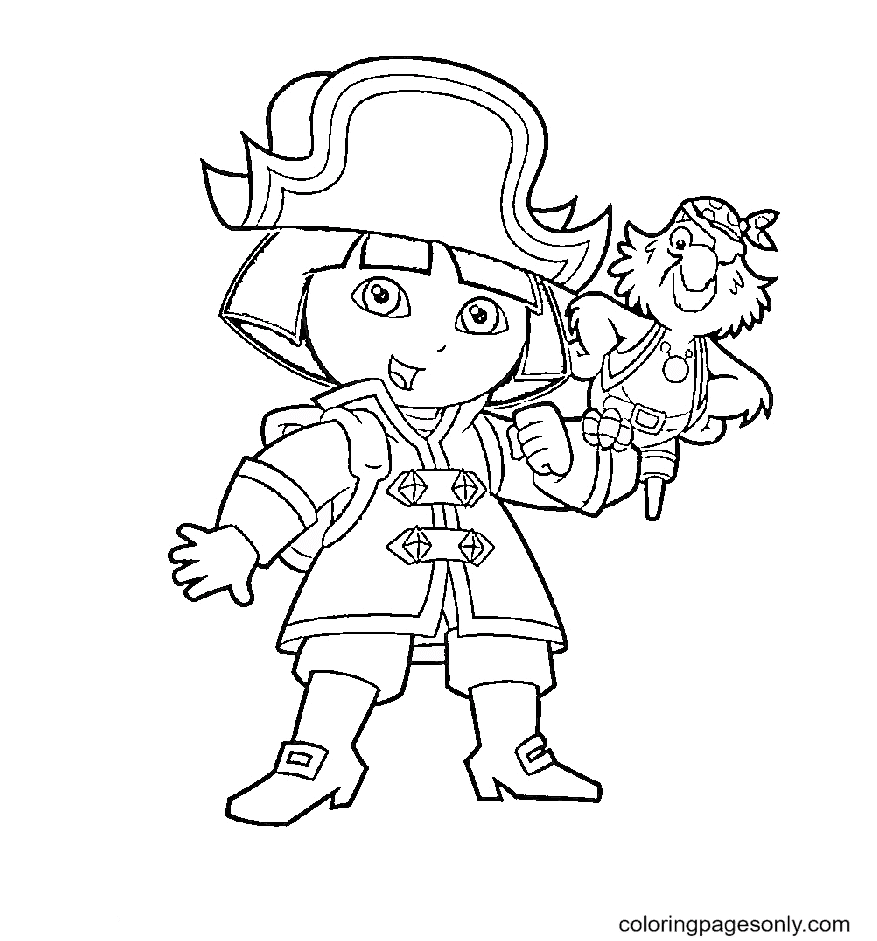 Dora l'exploratrice Priate de Dora l'exploratrice
