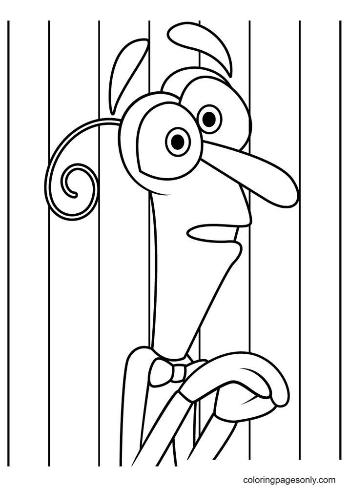 Fear Coloring Page