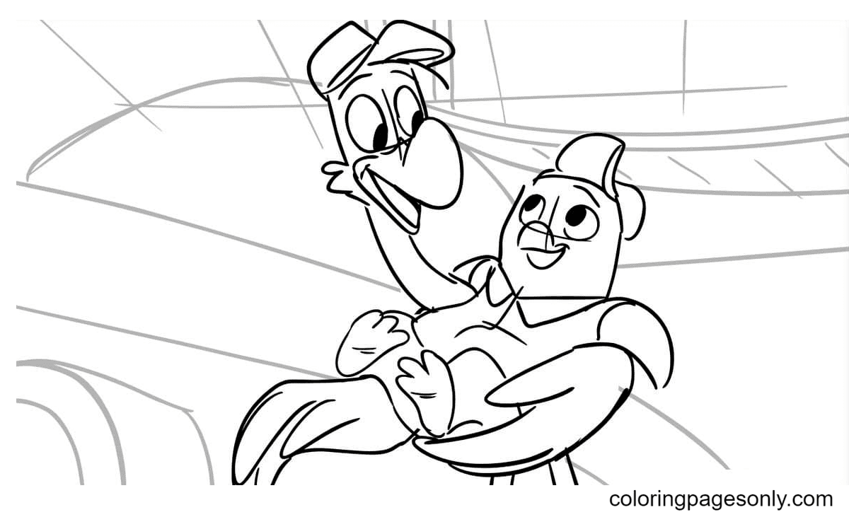 Freddy and Pip Coloring Pages - TOTS Coloring Pages - Coloring Pages