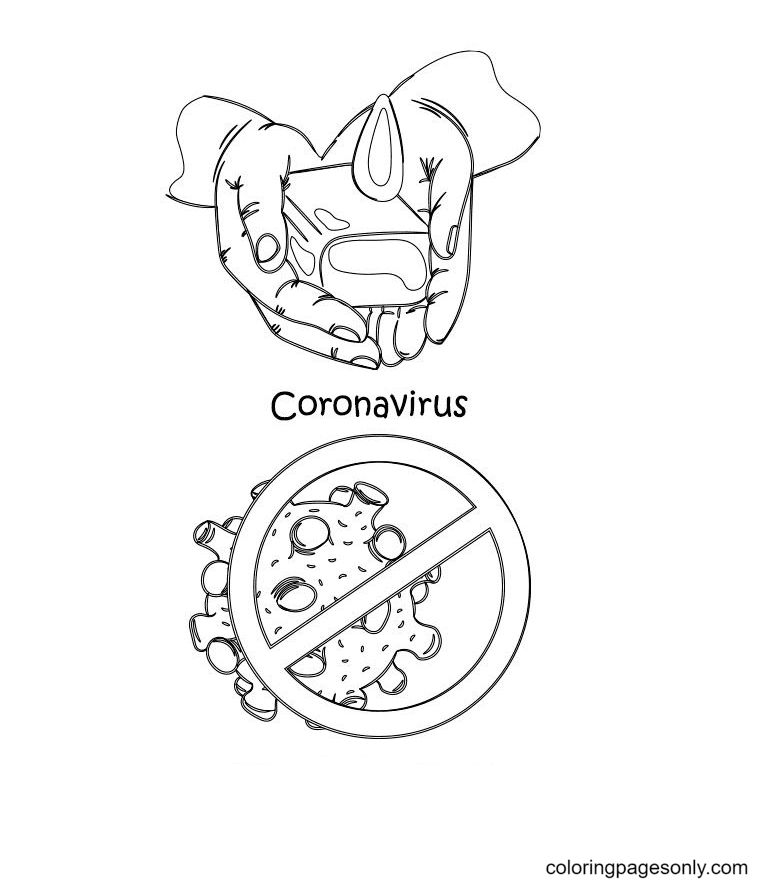 Kostenloses Händewaschen bei Corona-Virus Covid 19