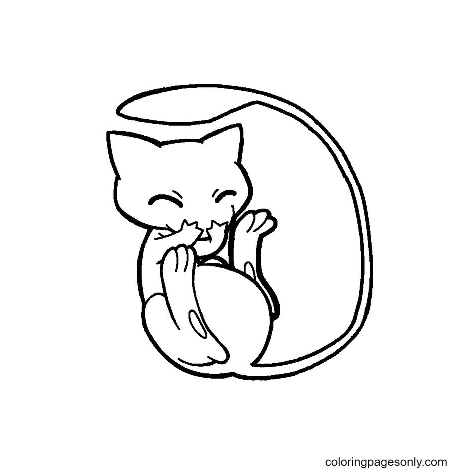 Fun Mew Coloring Pages