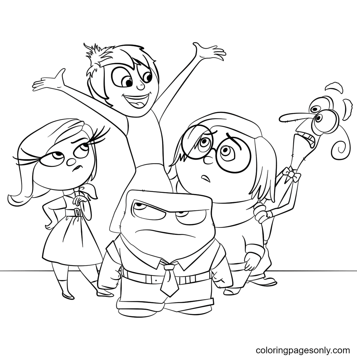 Inside Out All Characters from Inside Out