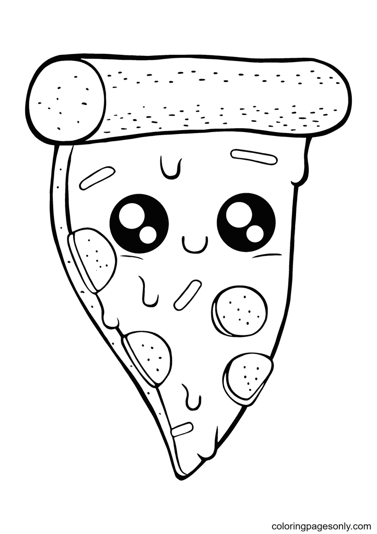 Кавайная пицца из Pizza