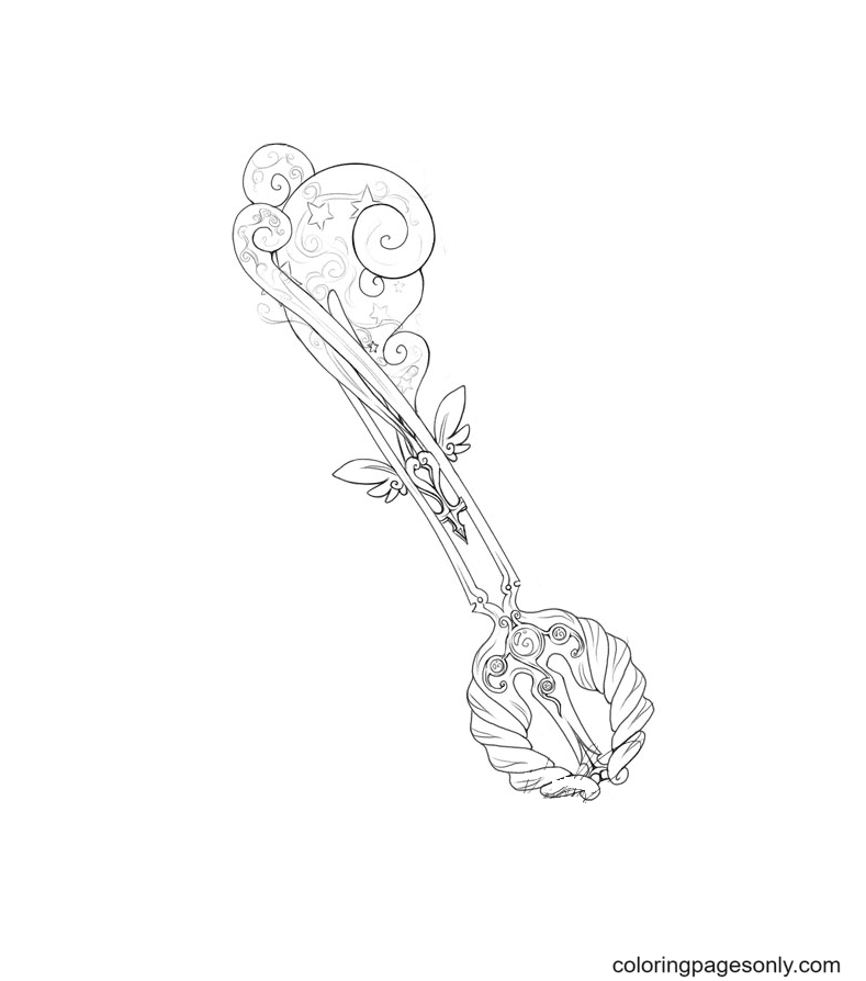 Key Printable Coloring Pages